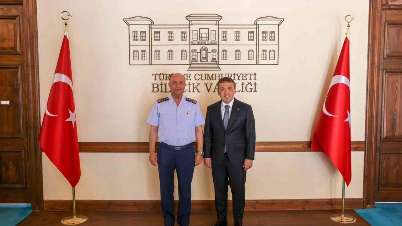 Muharip Hava Kuvveti Komutanı Hava Orgeneral İsmail Güneykaya’dan Bilecik temasları
