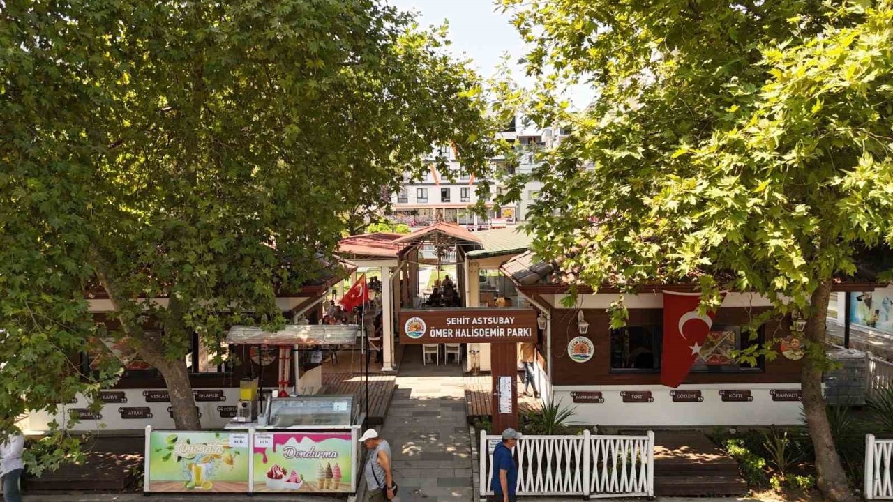 Ömer Halisdemir Parkı’na yoğun ilgi