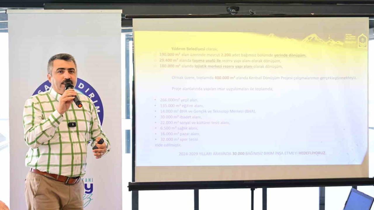 Yıldırım Belediye Başkanı Oktay Yılmaz: