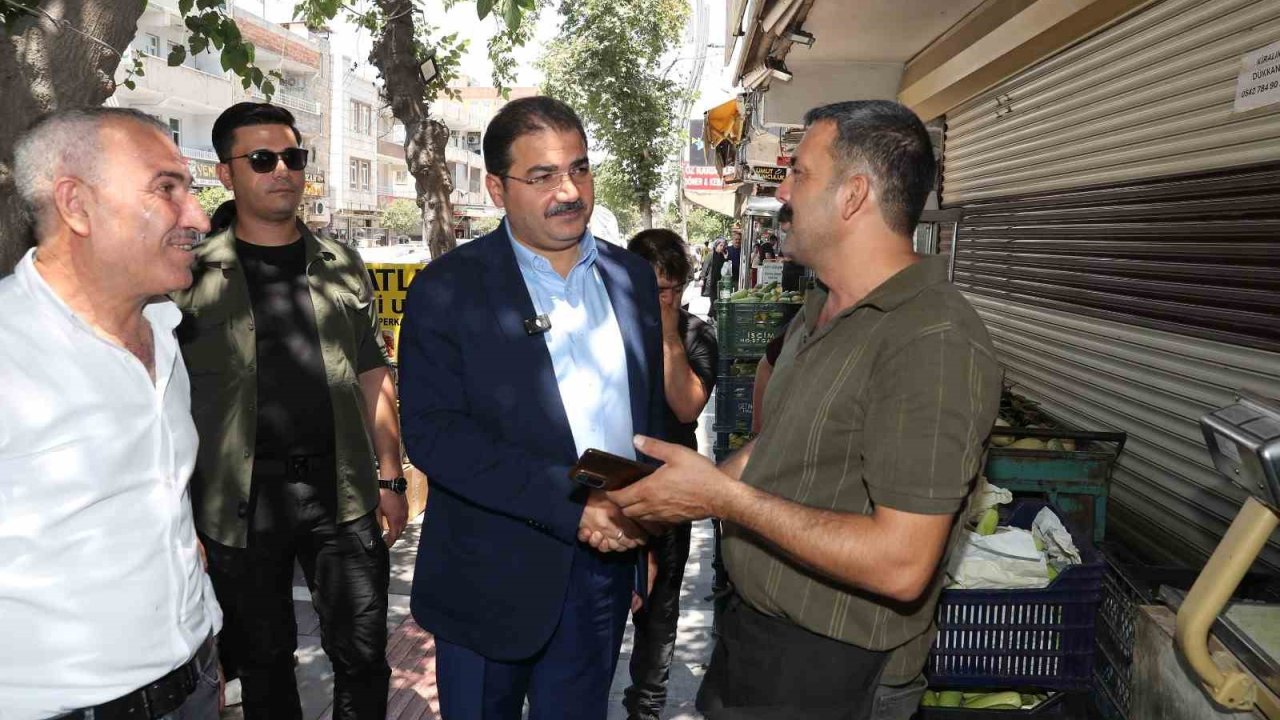 Canpolat, Devteyşti Mahallesi’nde vatandaşla buluştu