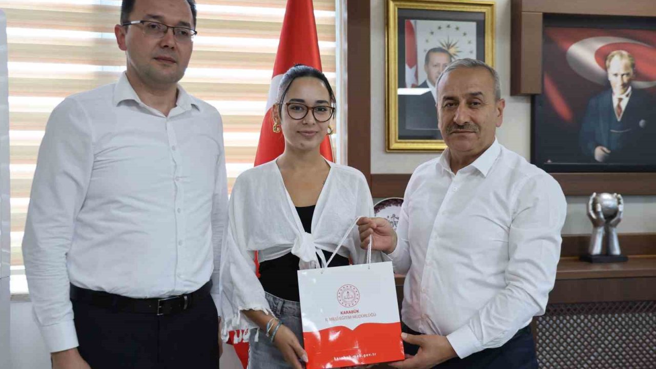 Karabüklü öğrenci slogan yarışmasında birinci oldu