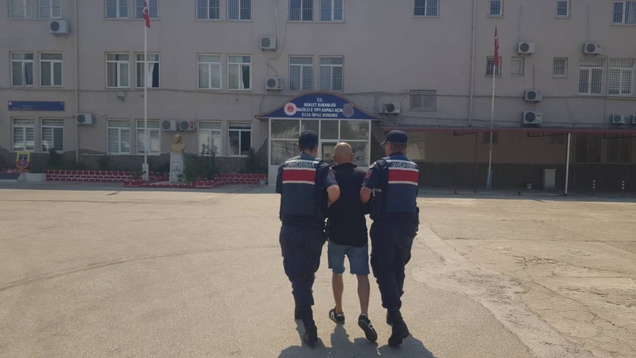 Karacasu’da 10 yıl hapis cezası bulunan şahıs yakalandı