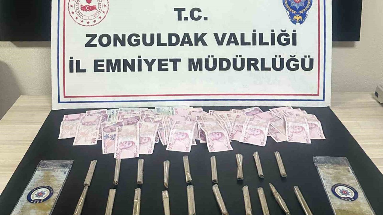 Zonguldak’ta uyuşturucu operasyonu: 3 tutuklama