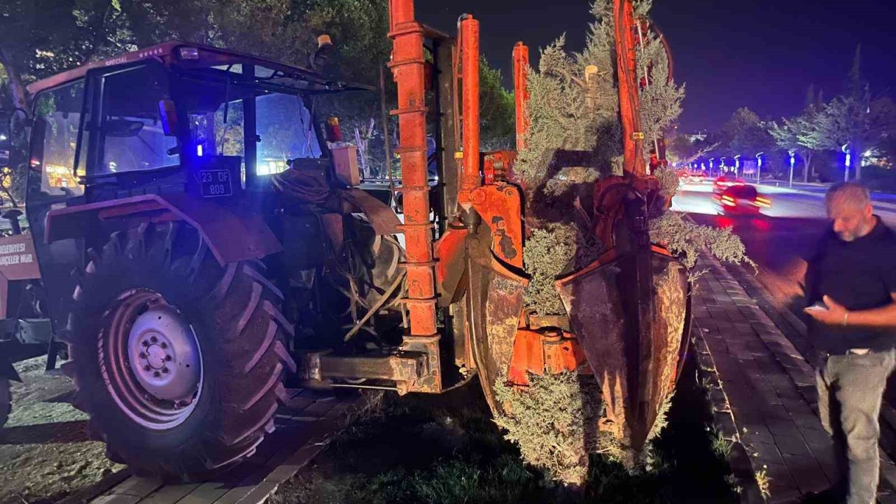 Hazardağlı Kavşağı’ndaki ağaçlar taşınarak koruma altına alınıyor