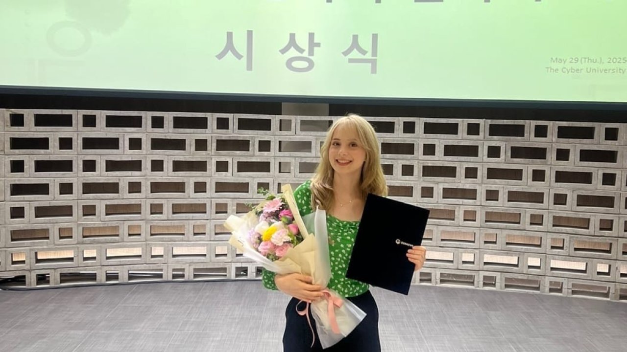 Yüksek lisansa gitti, Güney Kore’de zirveye çıktı