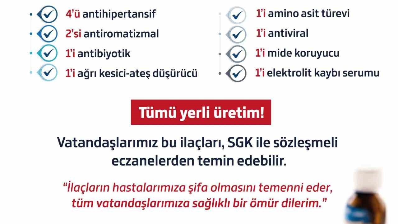Bakan Işıkhan, 12 ilacın geri ödeme listesine alındığını duyurdu