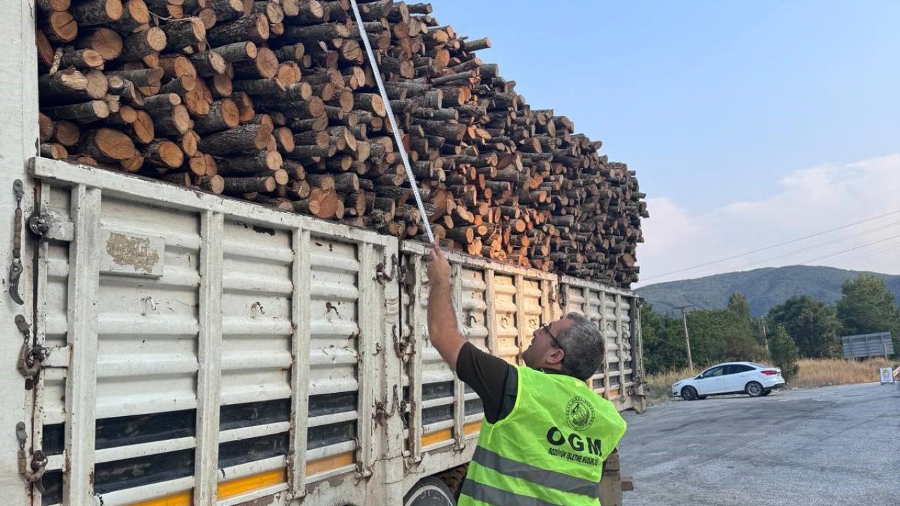 Orman emvali taşıyan araçlara sıkı denetim