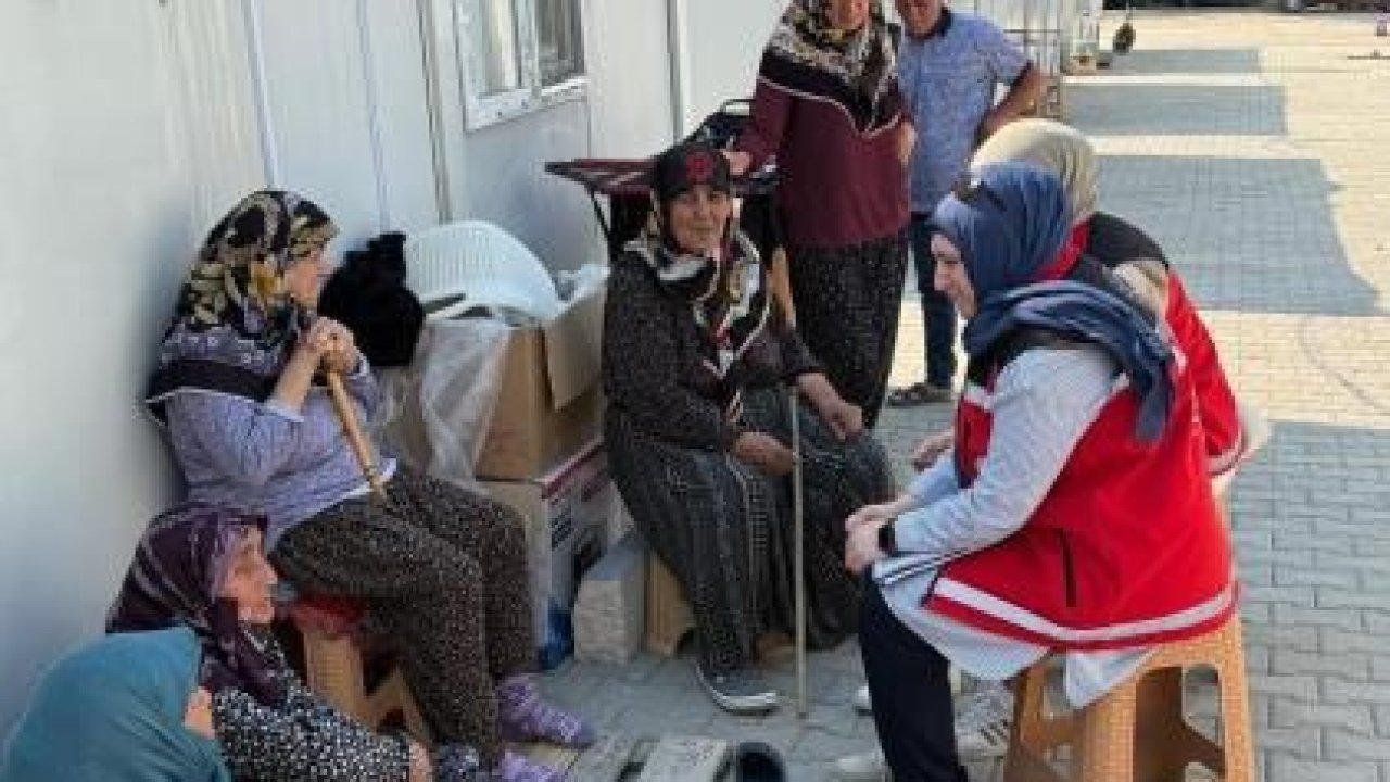 Bilecik’te yangın zedelere psikososyal destek ziyareti