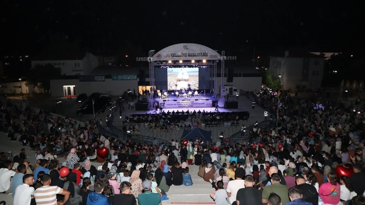 Festivalde Eber Gölü Yaşasın çağrısı