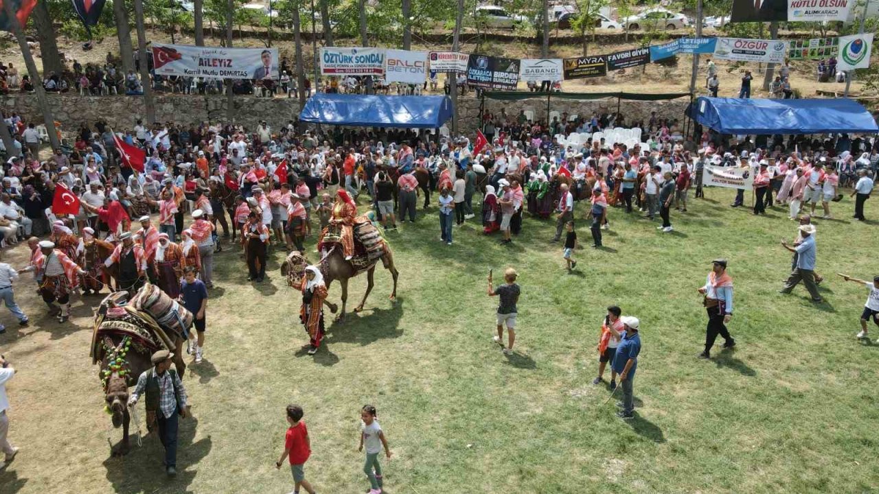 Seydikemer’de 10. Geleneksel Yayla Karaçulha Yörük Şenliği renkli geçti