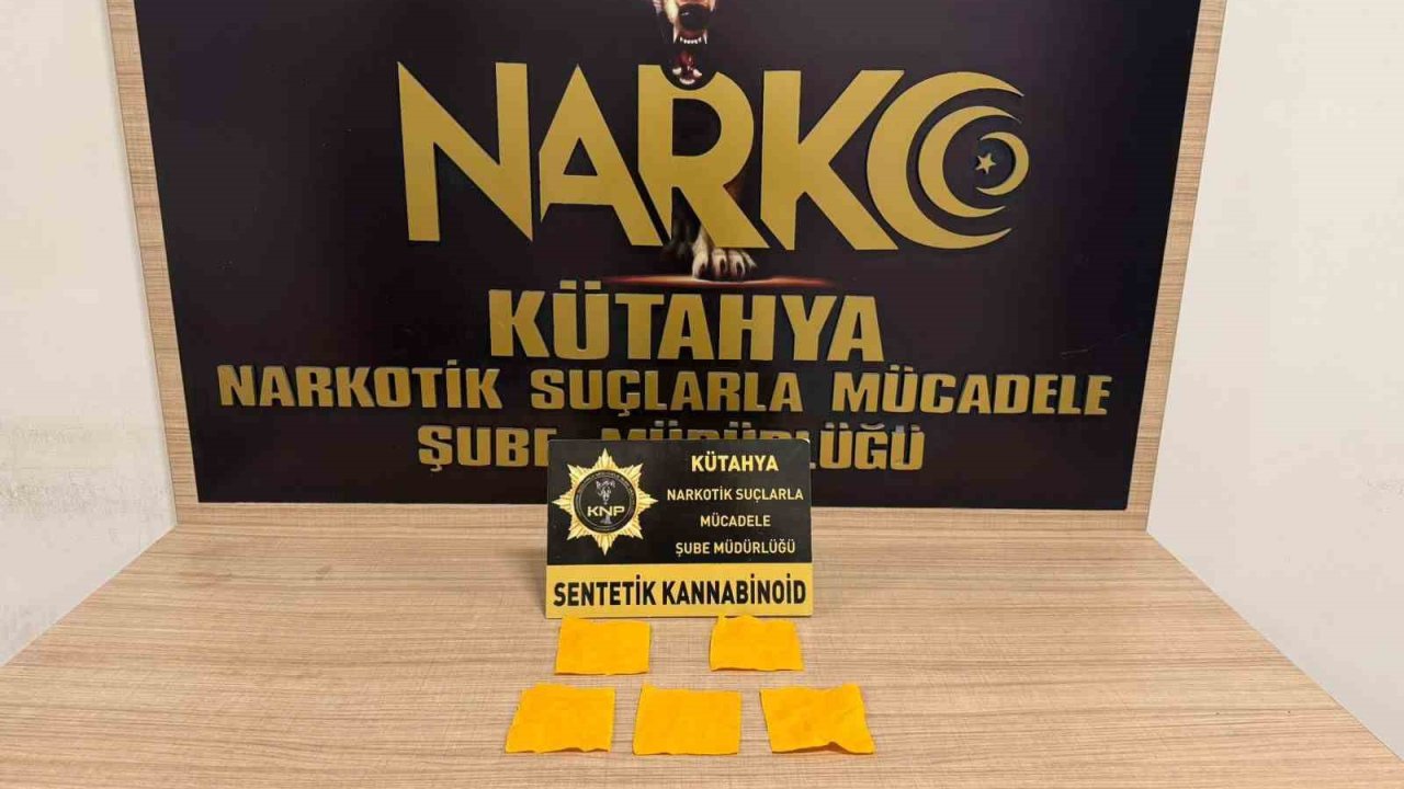 Kütahya’da uyuşturucu operasyonu