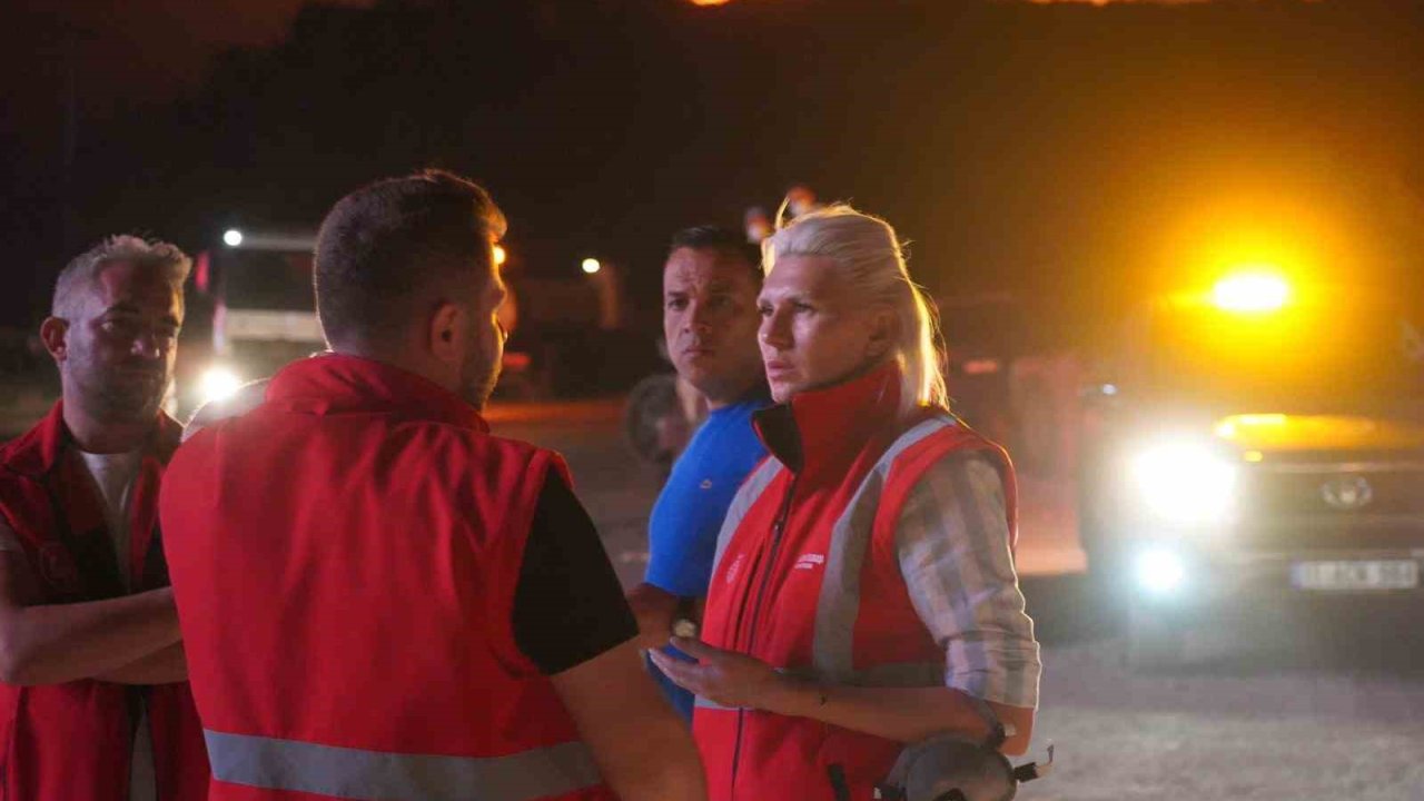 Başkan Subaşı yangın bölgesinde incelemelerde bulundu