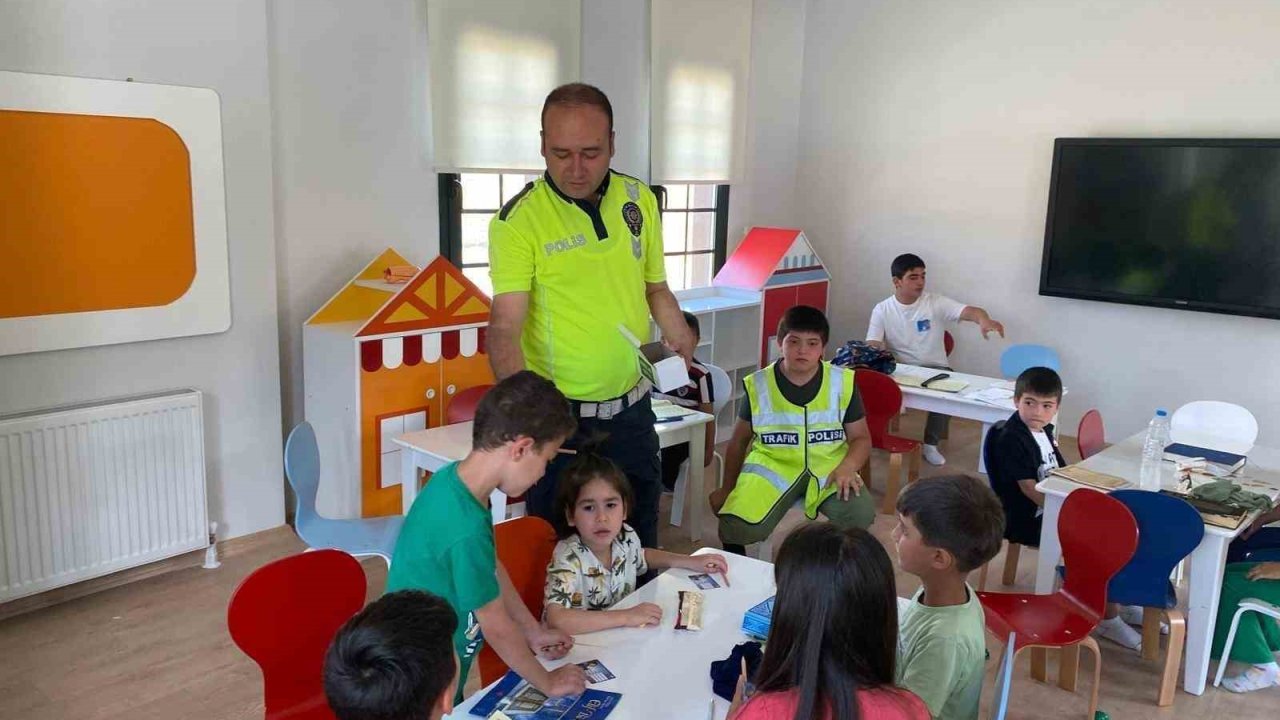 Erzincan’da çocuklara trafik bilinci aşılandı