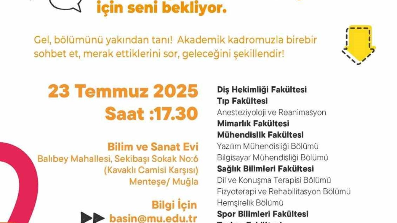 MSKÜ’den Bilim ve Sanat Evi’nde ‘Bilinçli tercih rehberliği’ etkinliği