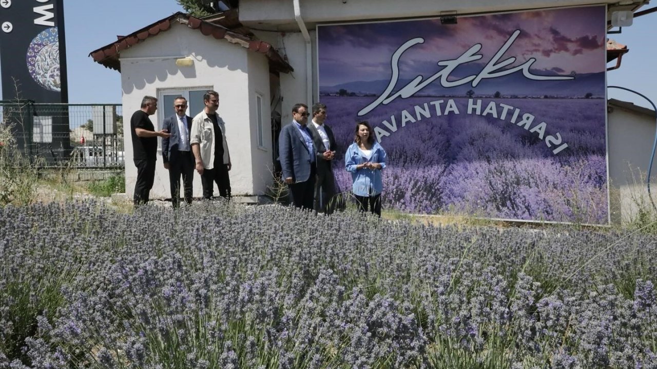 Vali Musa Işın’dan Mutfak Sanatları Müzesi ve Lavanta Bahçesi’ne ziyaret