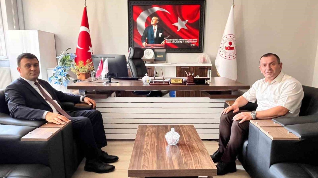 Patnos Kaymakamı Burak Dertlioğlu’ndan kurum ziyaretleri