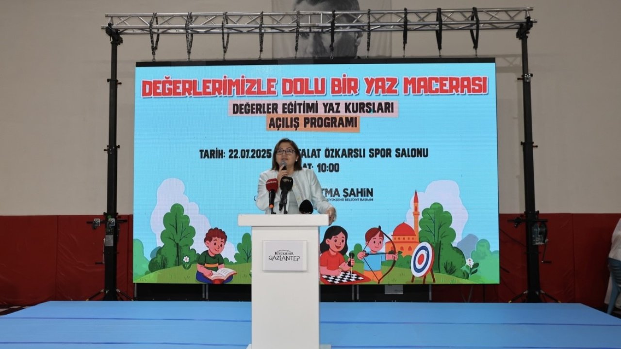 Büyükşehir’in değerler eğitimi yaz okulları programı düzenlendi