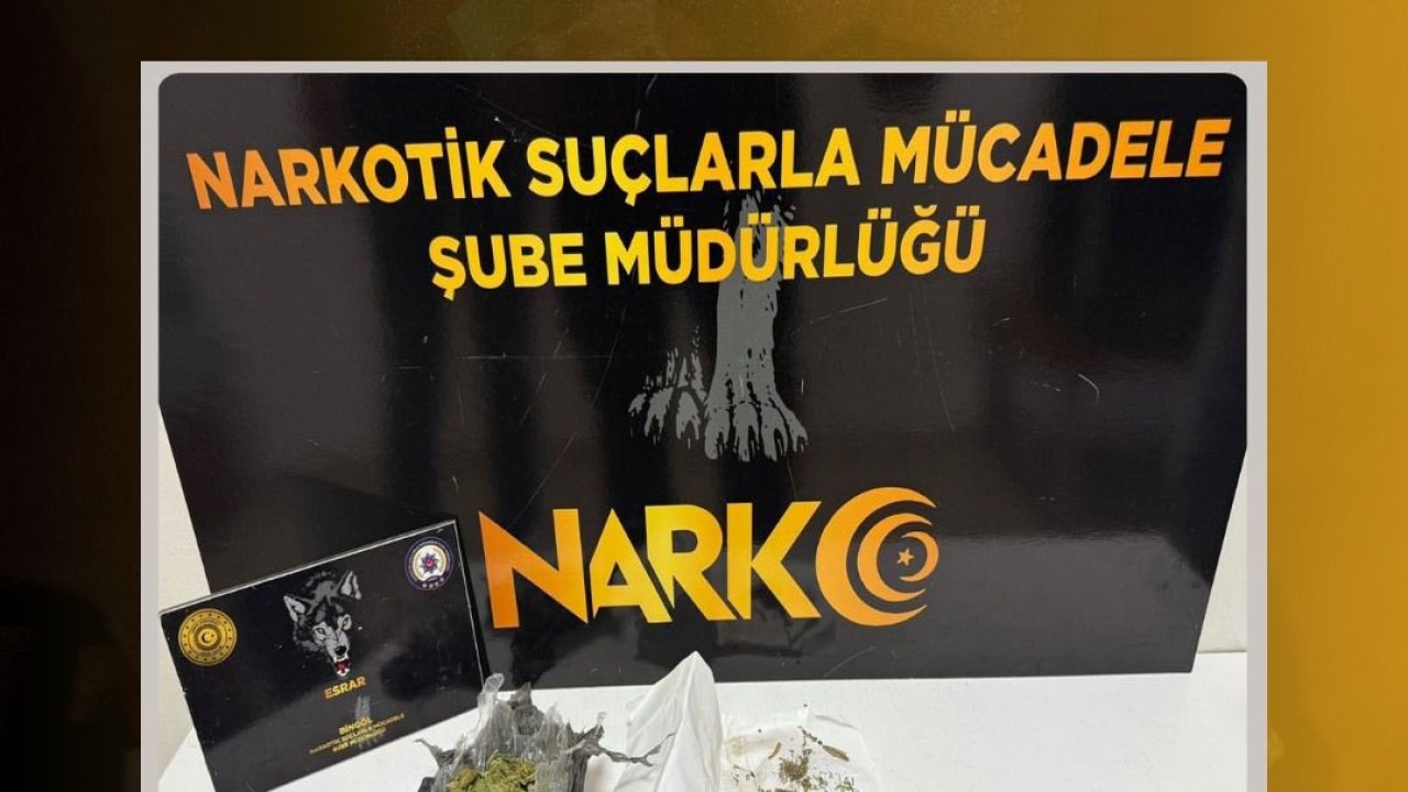 Bingöl’de uyuşturucu operasyonu: 2 şüpheli yakalandı