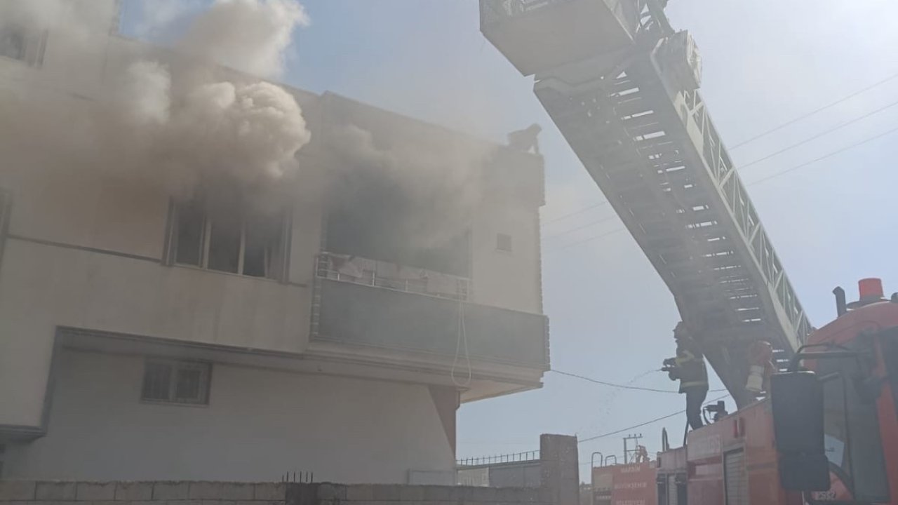Mardin’de müstakil evde çıkan yangın söndürüldü
