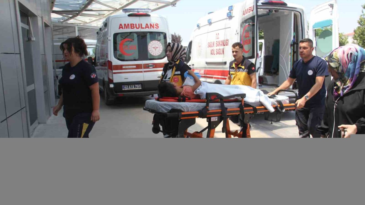 Balkondan düşen çocuk hastanelik oldu