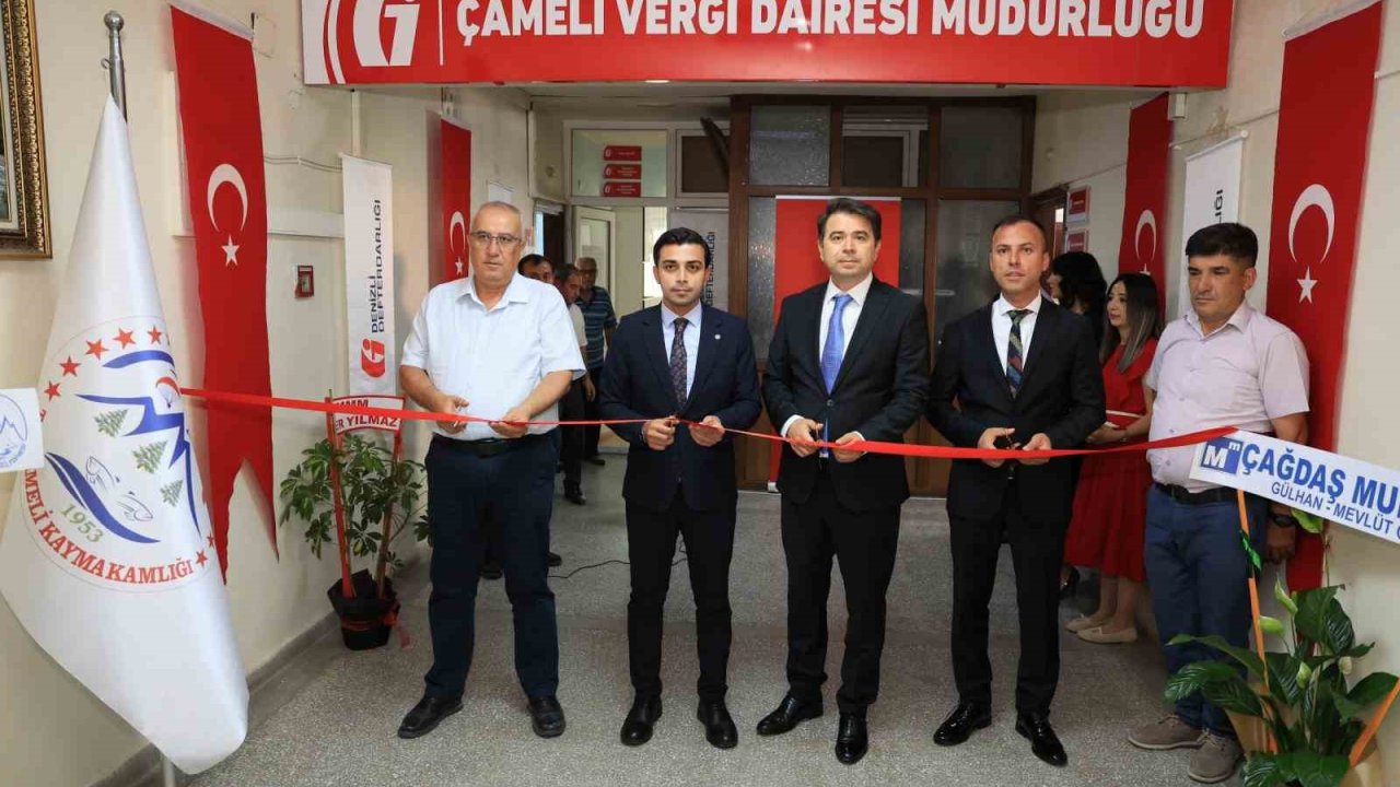 Çameli Vergi Dairesi Müdürlüğü törenle açıldı