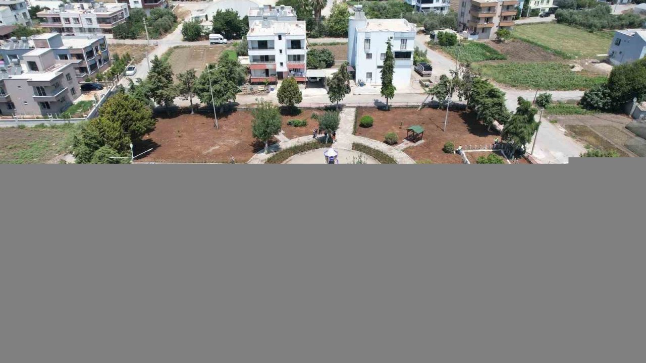 Karaduvar 1 Mayıs Parkı yeniden yeşerdi