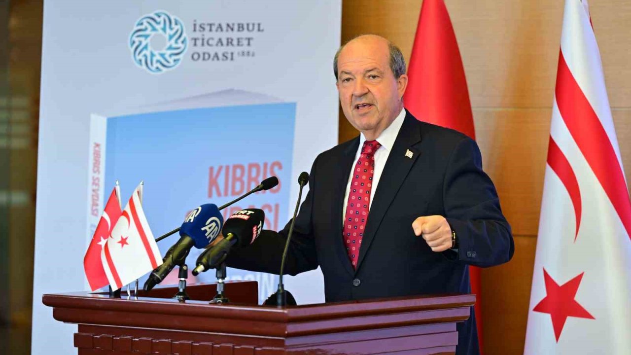 KKTC Cumhurbaşkanı Tatar, İTO’da ‘Kıbrıs Sevdası’ kitabının yeni baskısının tanıtımına katıldı