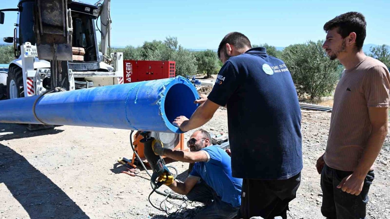Manisa merkezin su kaynakları artırılıyor