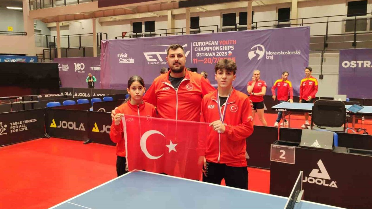 Kocasinan’ın milli sporcusu Kenan Eren Kahraman, Avrupa ikincisi oldu