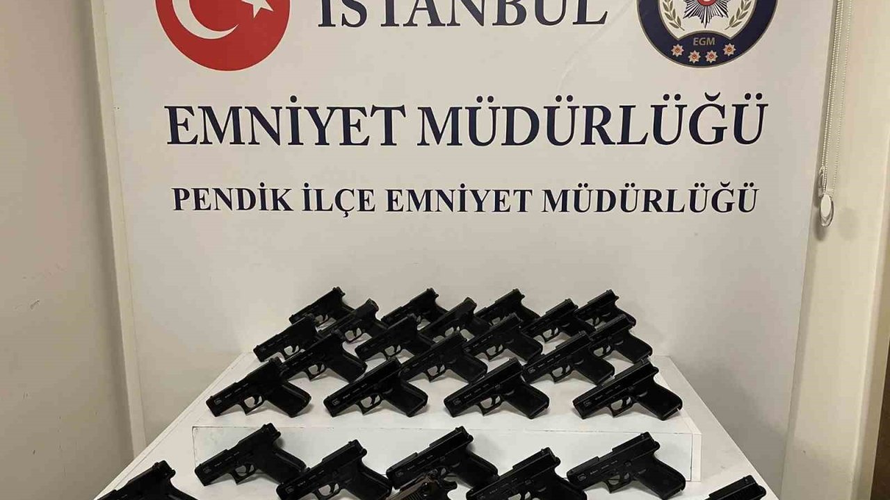 Pendik’te silah ticareti operasyonu: 3 şüpheli yakalandı