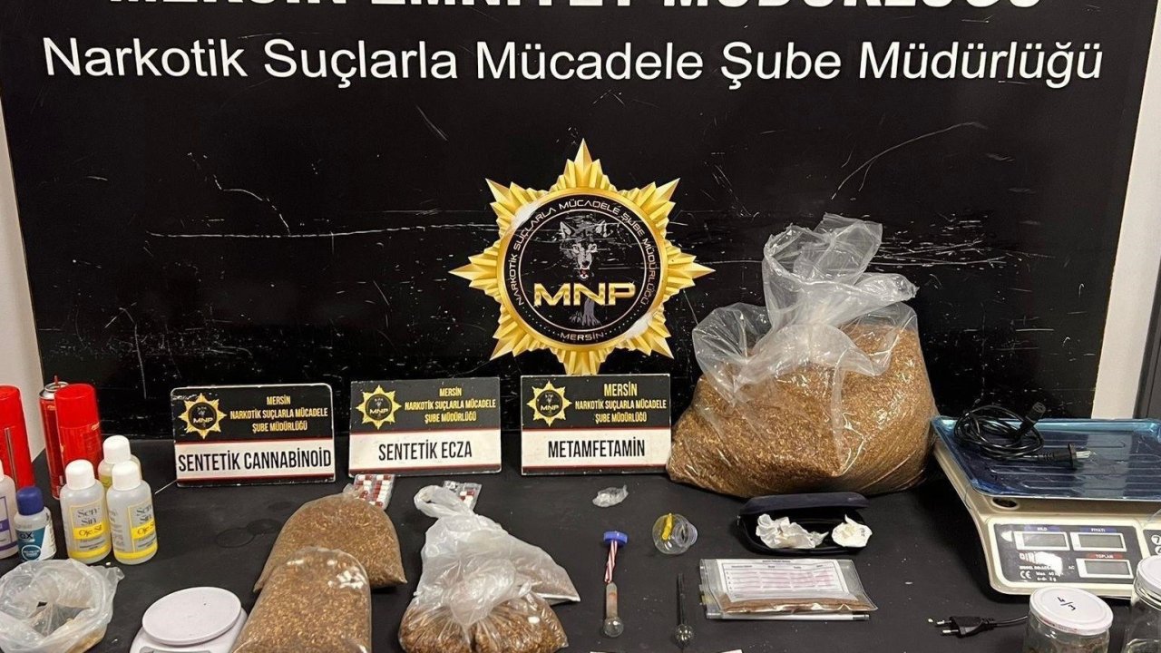 Mersin’de uyuşturucu suçundan son 1 haftada 150 kişiye işlem yapıldı