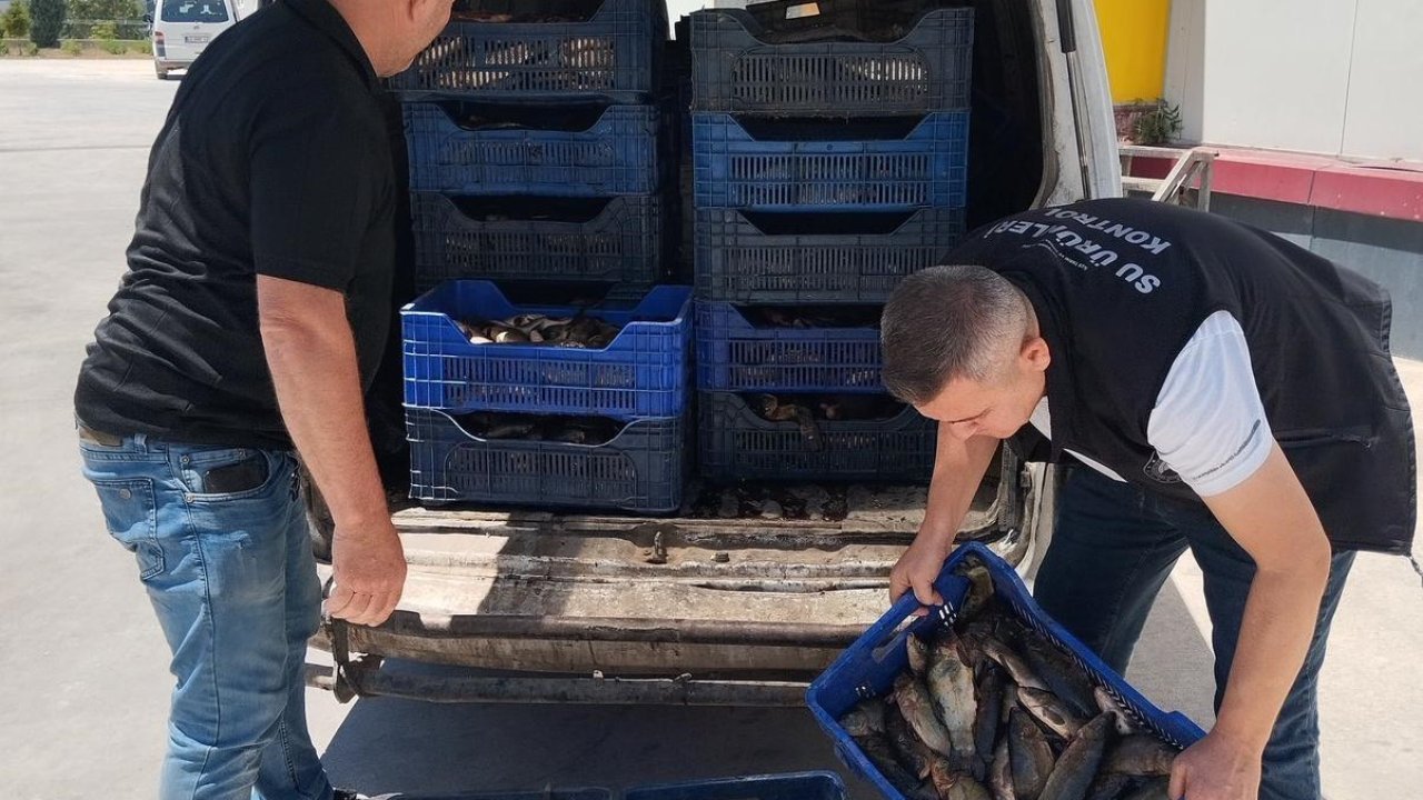 Gölde sürdürülebilir balıkçılık için denetimler sıklaştırıldı