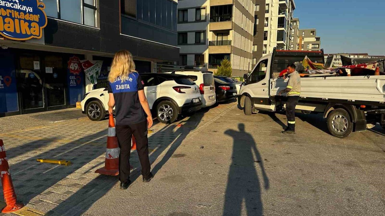 Nilüfer’de kent estetiğini bozan tabelalara müdahale