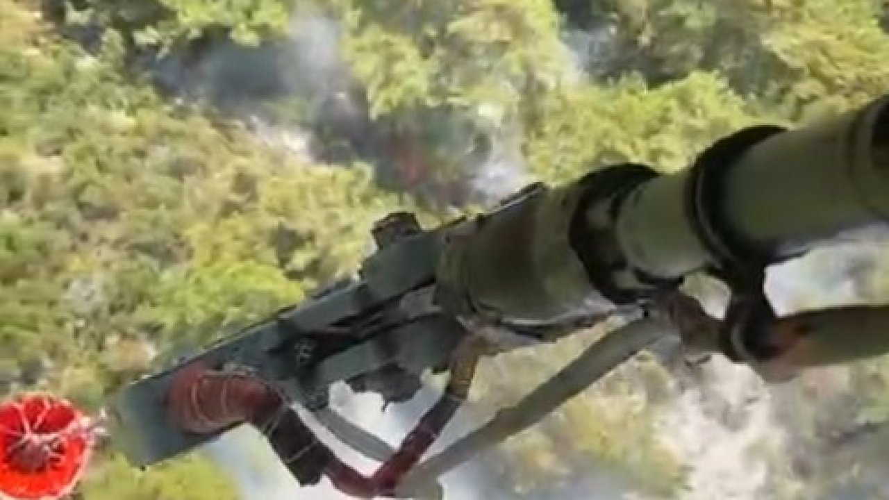 Kaş’ta orman yangını