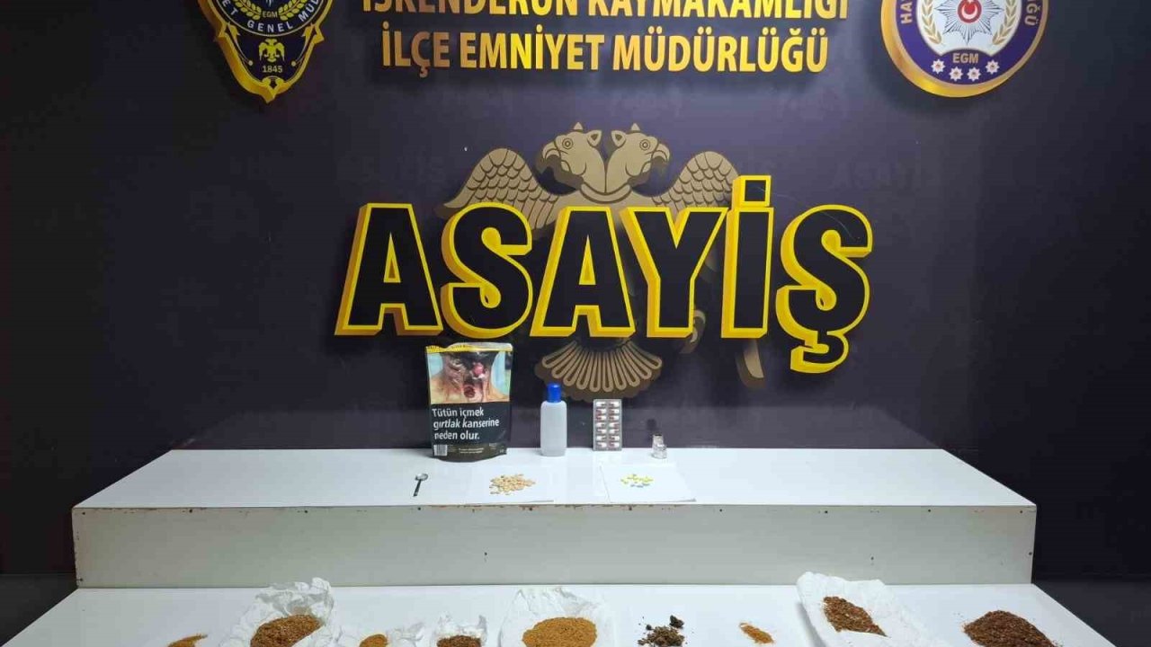 İskenderun’da uyuşturucu operasyonu: 7 şüpheli yakalandı