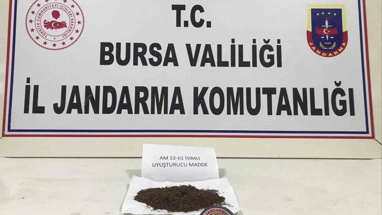 Bursa’da uyuşturucu taciri kıskıvrak yakalandı