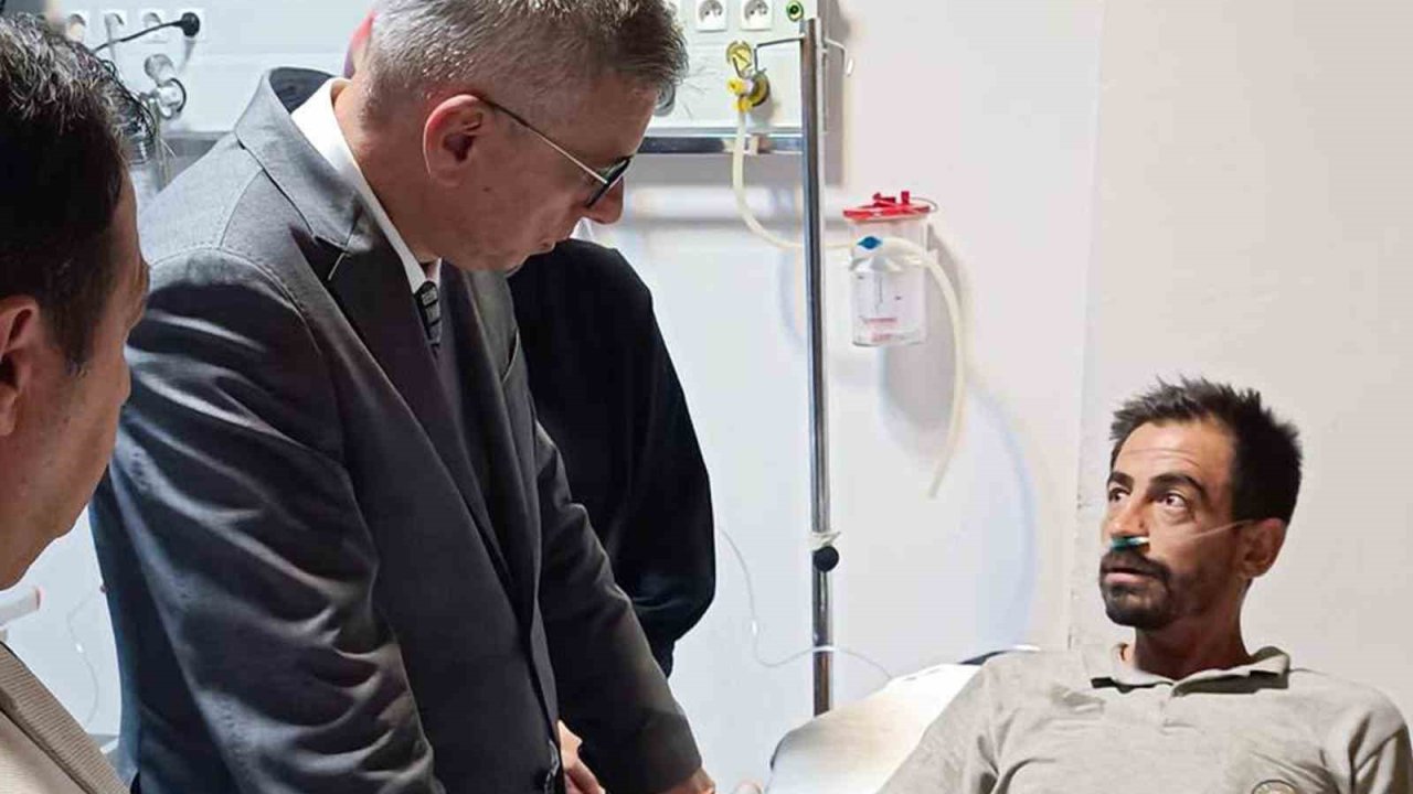 Bakan Memişoğlu’ndan Eskişehir’deki yangından yaralananlara ziyaret