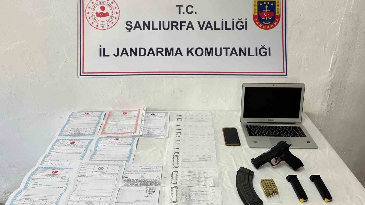 Şanlıurfa’da tefecilik operasyonu: 1 gözaltı