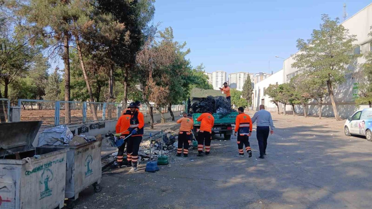 Şehitkamil’de temizlik seferberliği devam ediyor