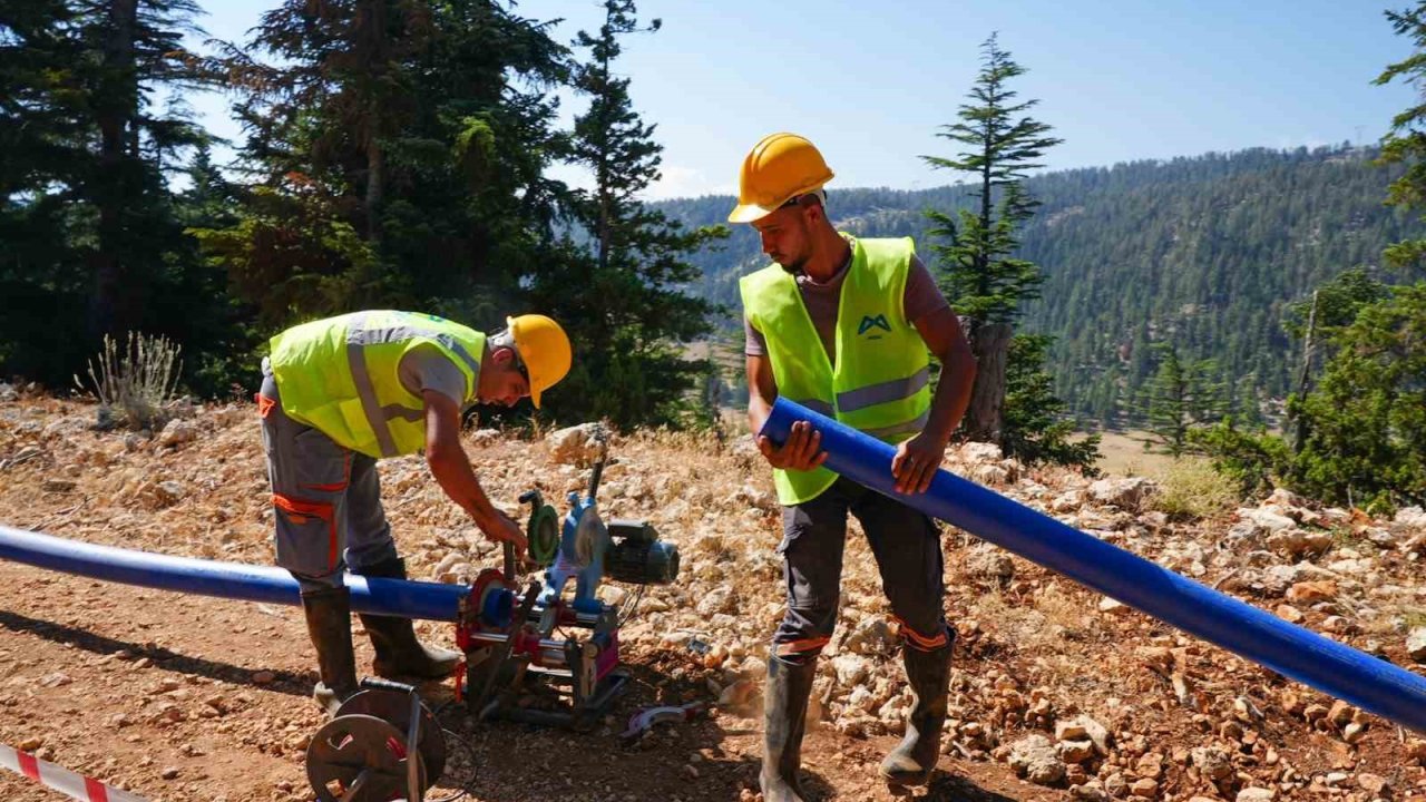 MESKİ, kuraklığa karşı Anamur’da alternatif su kaynağını devreye aldı