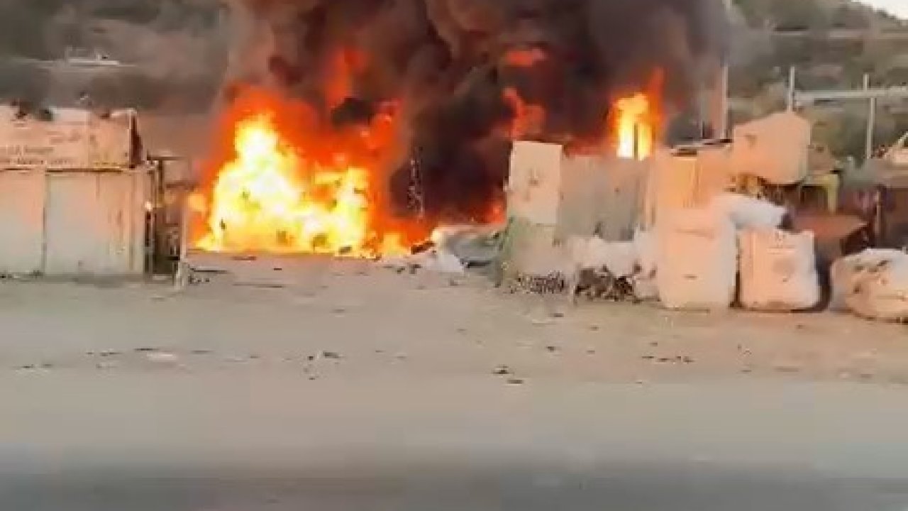 Bursa’da yine hurdacı yangını, yine çevre felaketi