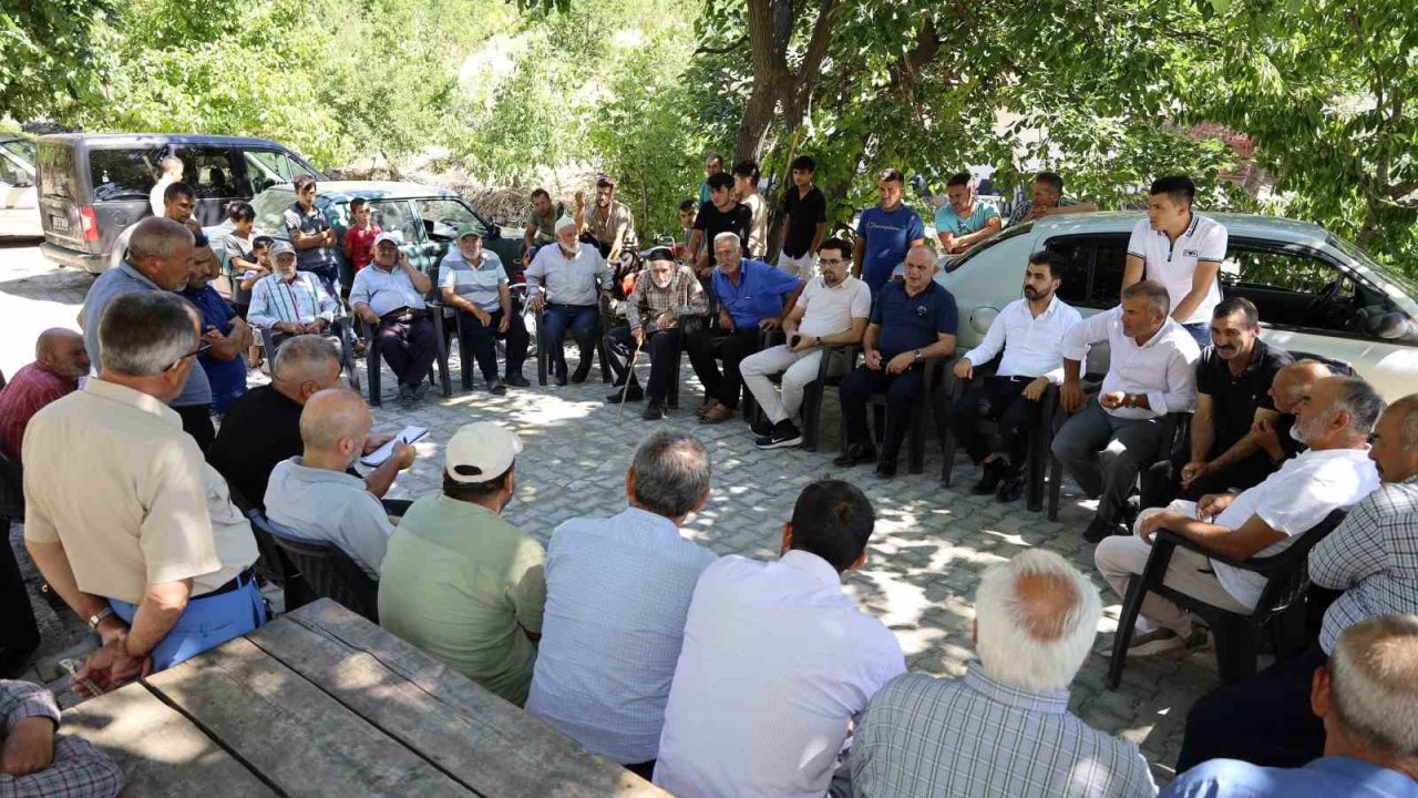 Başkan Öztürk; Burhaniye, Balcıçakırı, Çavdaruşağı ve Çubukharmanı mahallelerinde vatandaşlarla buluştu