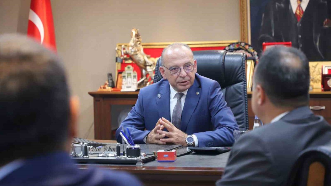 Başkan Akın ve Başkan Dutlulu’dan iş birliği vurgusu