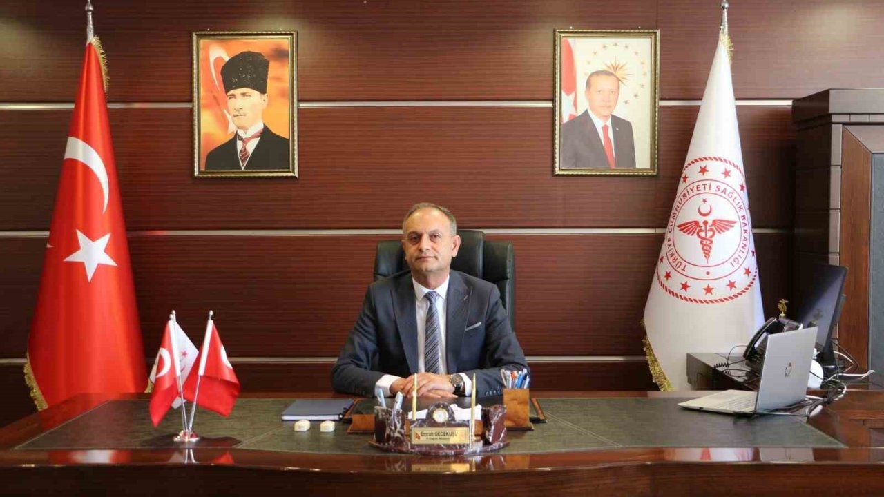 Elazığ İl Sağlık Müdürü Dr. Gecekuşu, "Uzun süre güneş altında korunmasız kalınmamalıdır"