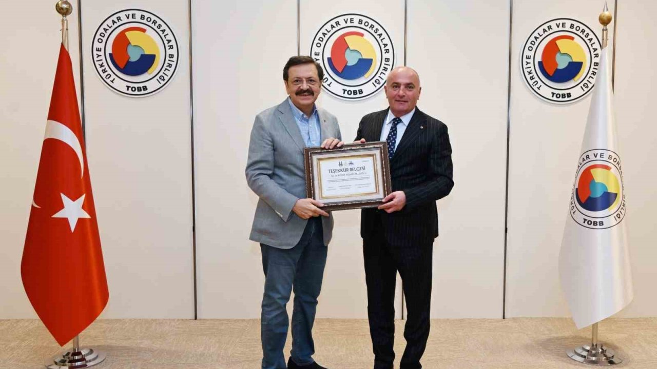 Hisarcıklıoğlu’na Palandöken Ekonomi Forumu teşekkürü