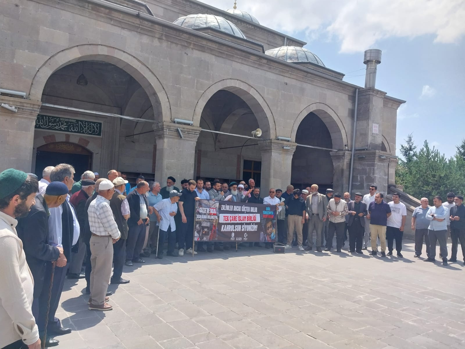 Kars'tan Gazze için çağrı: “Direnişe omuz verin”