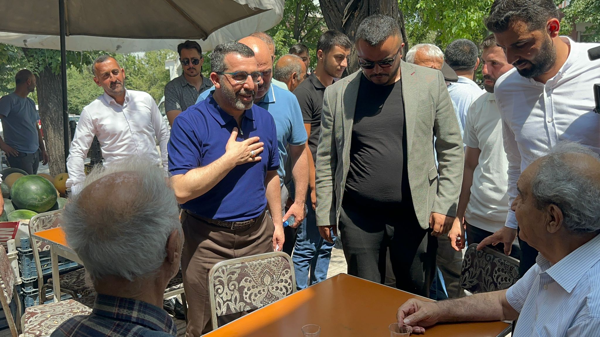 Milletvekili Çalkın Kağızman ilçesinde