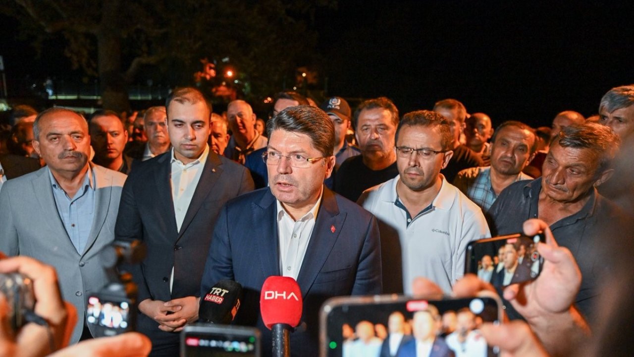 Adalet Bakanı Tunç: "26 Haziran-26 Temmuz tarihleri arasında çıkan orman yangınlarıyla ilgili 17 kişi tutuklu bulunmaktadır"