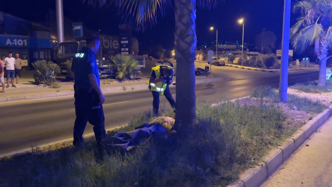 Kuşadası’nda alkollü sürücünün çarptığı yaya hayatını kaybetti... Feci kaza kamerada