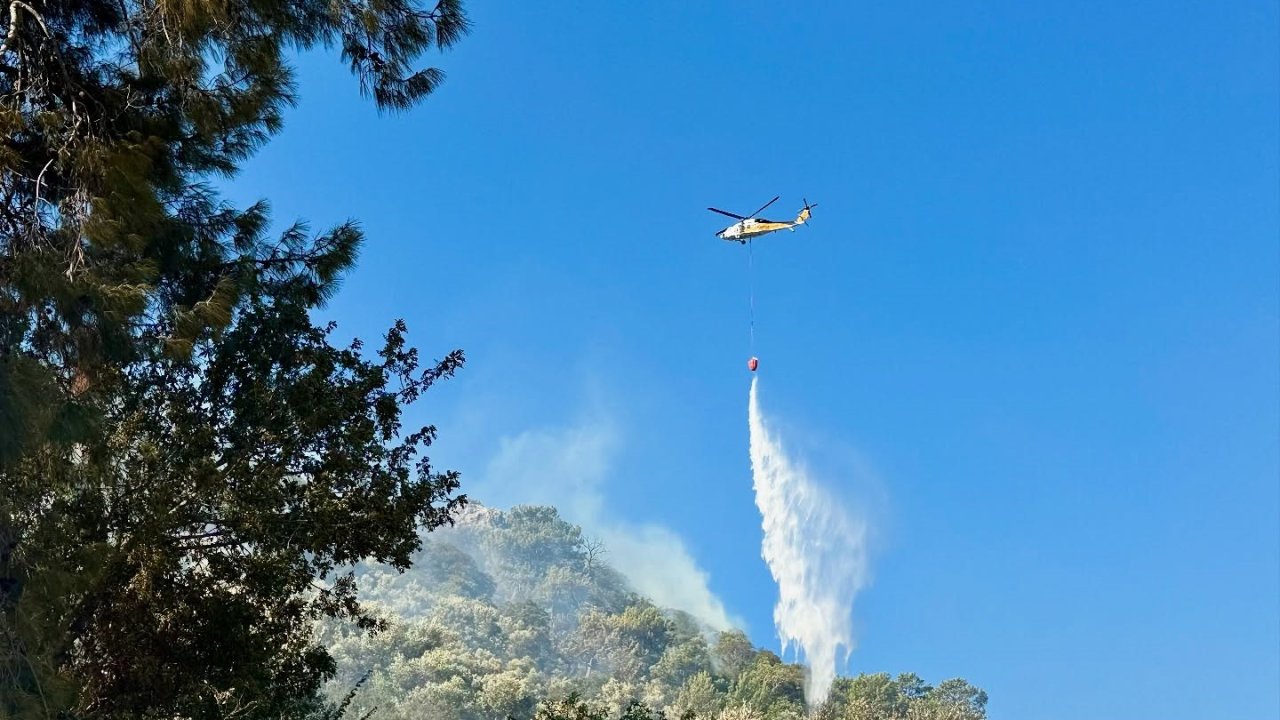 Ortaca Sarıgerme’deki orman yangını kontrol altına alındı